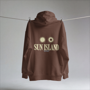 Coleccion Invierno - Mockup (2) Hoodie Cafe Sun Island